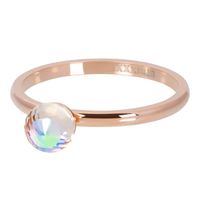 iXXXi Vulring Crystal Glass Ball AB Rosé - thumbnail