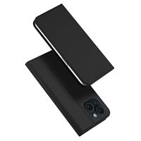 Dux Ducis - iPhone 15 - Slim bookcase hoesje - Zwart