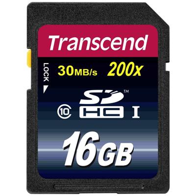 Transcend Premium SDHC-kaart 16 GB Class 10