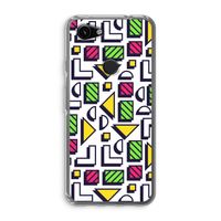 8-bit N°4: Google Pixel 3a Transparant Hoesje