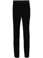 Emporio Armani pantalon de costume à coupe droite - Noir - thumbnail