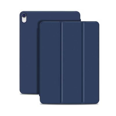 Horizontale Flip ultradunne dubbelzijdige clip magnetische PU lederen case voor iPad Pro 11 inch (2018) met drie-opklapbare houder & slaap/Wake-up fu