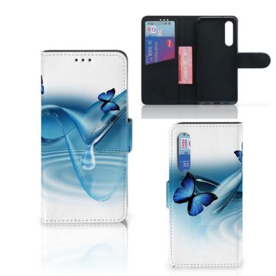 Xiaomi Mi 9 SE | Telefoonhoesje | Met pasjeshouder | Vlinders