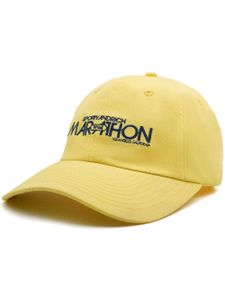 Sporty & Rich casquette Marathon à logo brodé - Jaune