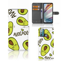 Motorola Moto G60 Leuk Hoesje Avocado Singing - thumbnail