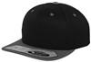 Flexfit FX110 110 Fitted Snapback - Black/Grey - One Size