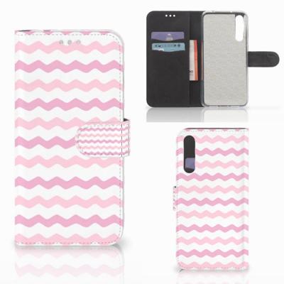 Huawei P20 Pro | Telefoon Hoesje | Waves Roze