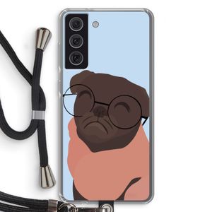 Ludo: Samsung Galaxy S21 FE Transparant Hoesje met koord