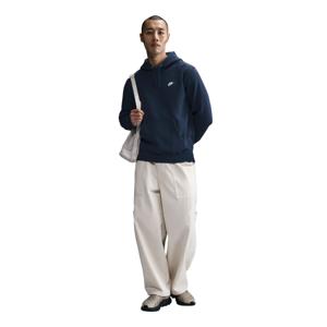 Nike Sportswear Club Fleece Hoodie Donkerblauw Wit