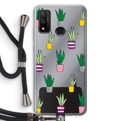 Sanseveria: Huawei P Smart (2020) Transparant Hoesje met koord