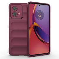 Motorola Moto G84 Rugged Series TPU Case - Wijnrood