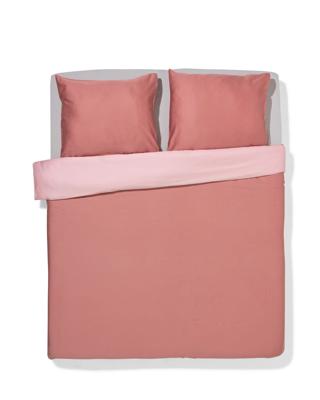 HEMA Dekbedovertrek 240x200/220cm Satijn Roze (roze)