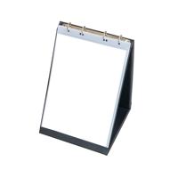 Tafelflipover rillstab a4 staand zwart 10 tassen