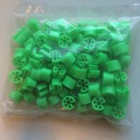 Minimarker onbedrukt licht groen 100stuk