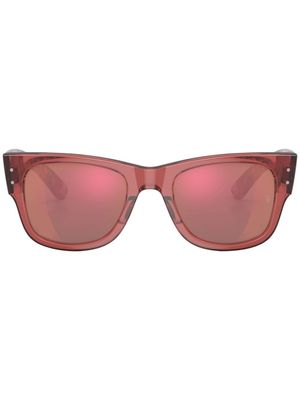 Ray-Ban lunettes de soleil Mega à monture d'inspiration wayfarer - Rose