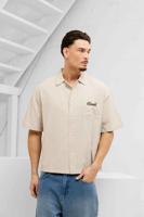 Equalité Milo Boxy Shirt Heren Beige - Maat S - Kleur: BeigeWit | Soccerfanshop