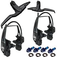 Magura hs11 evo2 hydraulische velgremset voor+achter 750/2050mm zwart