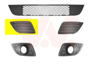 Ventilatiegrille, bumper ** Equipart ** VAN WEZEL, Inbouwplaats: Rechts voor, u.a. für Ford