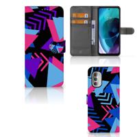 Motorola Moto G51 5G | Book Case | Funky Triangle