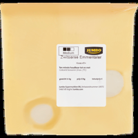 Jumbo Zwitserse Emmentaler Kaas 45+ ca. 150 g Jumbo Zwitserse Emmentaler Kaas 45+ ca. 150 g