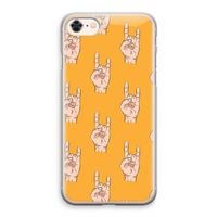Rock: iPhone 8 Transparant Hoesje