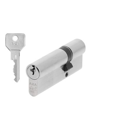 AXA AXA Security SKG** dubbele veiligheidscilinder verlengd 30-55 mm - vernikkeld