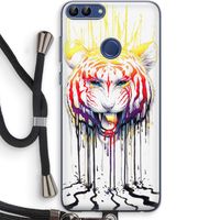 Fading: Huawei P Smart (2018) Transparant Hoesje met koord