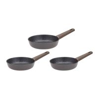 Resto Kitchenware Koekenpannenset Vela ø 24 + 26 + 28 cm - Inductie koekenpannen