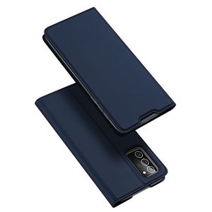 Dux Ducis - pro serie slim wallet hoes - Samsung Galaxy Note 20 - Blauw