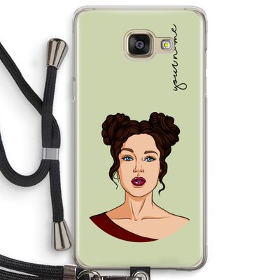 Pop-Art Creator: Samsung Galaxy A5 (2016) Transparant Hoesje met koord