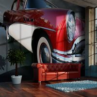 Fotobehang - Amerikaanse  luxe auto, Oldtimer - thumbnail