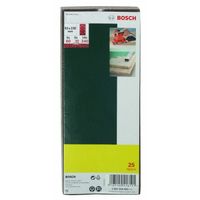 Bosch Accessoires 25-delige schuurbladenset 93 x 230 mm voor vlakschuurmachines, korrel 60,80,120,240 - 2607019501