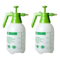 Set van 2x stuks drukspuit/plantensproeier 1,5 L