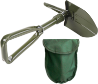 CON:P soldaten-spade met 3 functies + tas - b40450