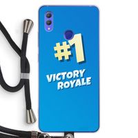Victory Royale: Honor Note 10 Transparant Hoesje met koord