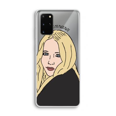 Mary Kate: Samsung Galaxy S20 Plus Transparant Hoesje