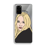 Mary Kate: Samsung Galaxy S20 Plus Transparant Hoesje