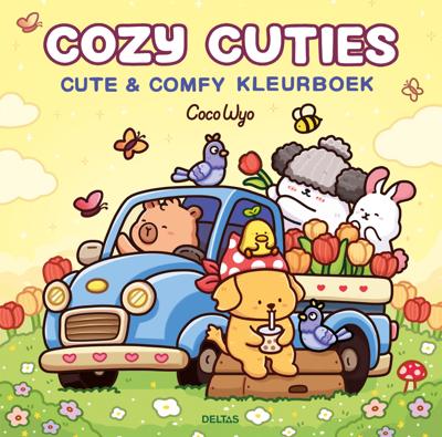 Cozy Cuties Cute & Comfy kleurboek Coco Wyo