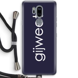 Gijweet: LG G7 Thinq Transparant Hoesje met koord