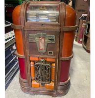 Rock-Ola Luxury Lightup (&apos;39) Type ST39 "C" Jukebox Origineel - thumbnail