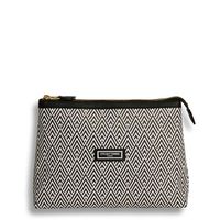 Otis Batterbee The Essential Wash Bag Black Deco - thumbnail