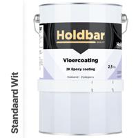 Holdbar Vloercoating Standaard Wit 2,5 kg