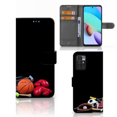Xiaomi Redmi 10 | Wallet Case | met Pasjes | Sports