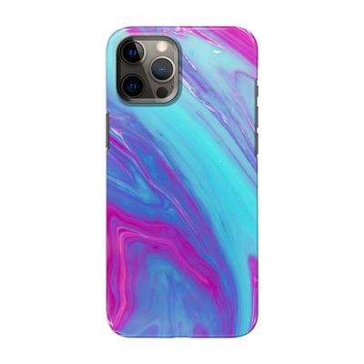Zweverige regenboog: Volledig geprint iPhone 12 Hoesje
