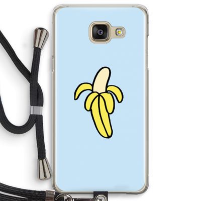 Banana: Samsung Galaxy A5 (2016) Transparant Hoesje met koord