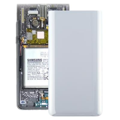 Batterij achtercover voor Galaxy A80 (zilver)