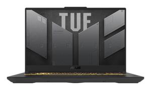 ASUS TUF Gaming F17 FX707VI-LL055W Intel® Core™ i7 i7-13620H Laptop 43,9 cm (17.3") Wide Quad HD 16 GB DDR5-SDRAM 1 TB SSD NVIDIA GeForce RTX 4070 Wi-Fi 6 (802.11ax) Windows 11 Home Zwart, Grijs