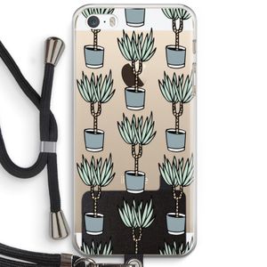 Boompje: iPhone 5 / 5S / SE Transparant Hoesje met koord