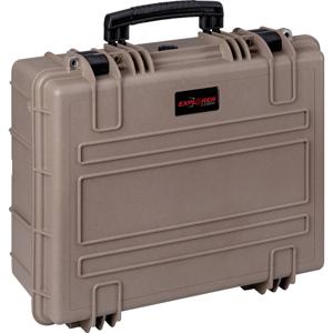 Explorer Cases Outdoor-koffer 4820HL.D desert tan with pick & pluck foam (b x h x d) 48 x 37 x 21 cm Zand 4820HL.D