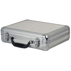 DAP microfoon flightcase voor 7 microfoons zilver rib